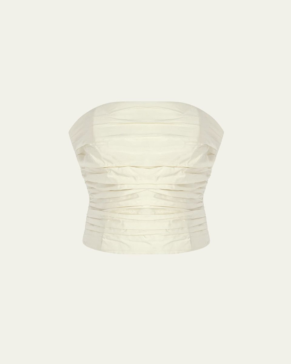 Lina Strapless Ruched Top